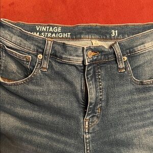Women’s J Crew Vintage Slim Straight Jeans